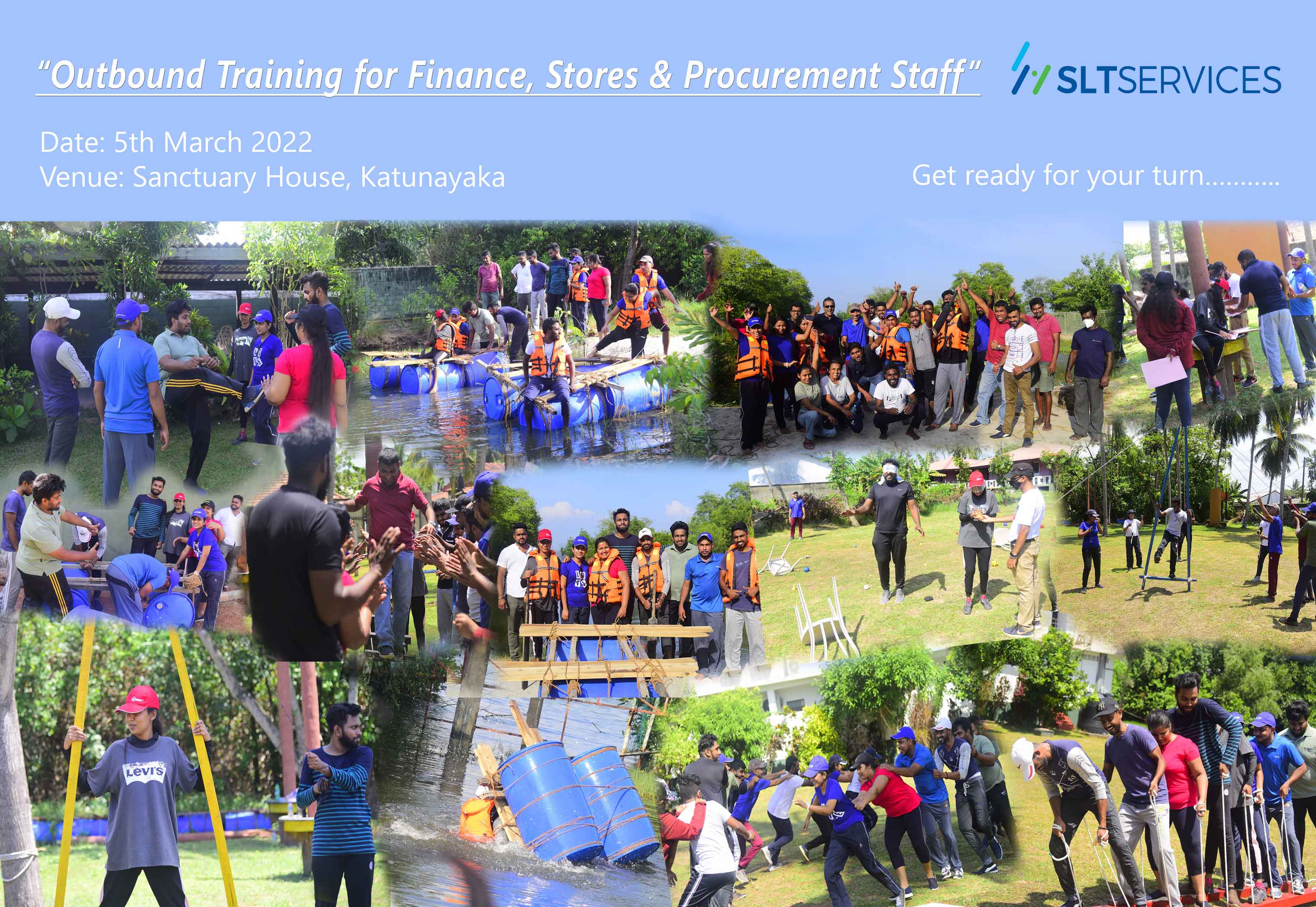 Outbound Training for Finance, Stores & Procurement Staff
